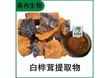 森冉生物 白桦茸提取物 桦褐孔菌提取物 白桦茸多糖