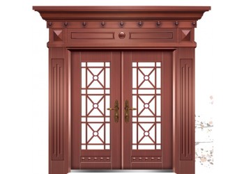 宾馆铜门河北任丘厂家安装，河北酒店铜门厂家安装