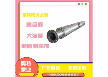 QHR耐腐蚀潜海水泵 不锈钢井用水泵 专车运输 海水养殖设备