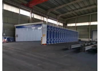 移动伸缩式喷漆房工作原理及应用范围