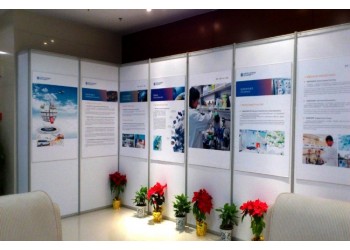 西安书画展桁架 摄影展喷绘搭建 西安喷绘桁架门头 展会桁架喷