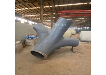 铸造钢结构铸钢件 高铁站 雨棚分叉柱铸钢节点定制