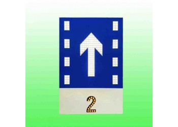 led分道标志牌 分道指示标志牌直行、左转、右转支持定制