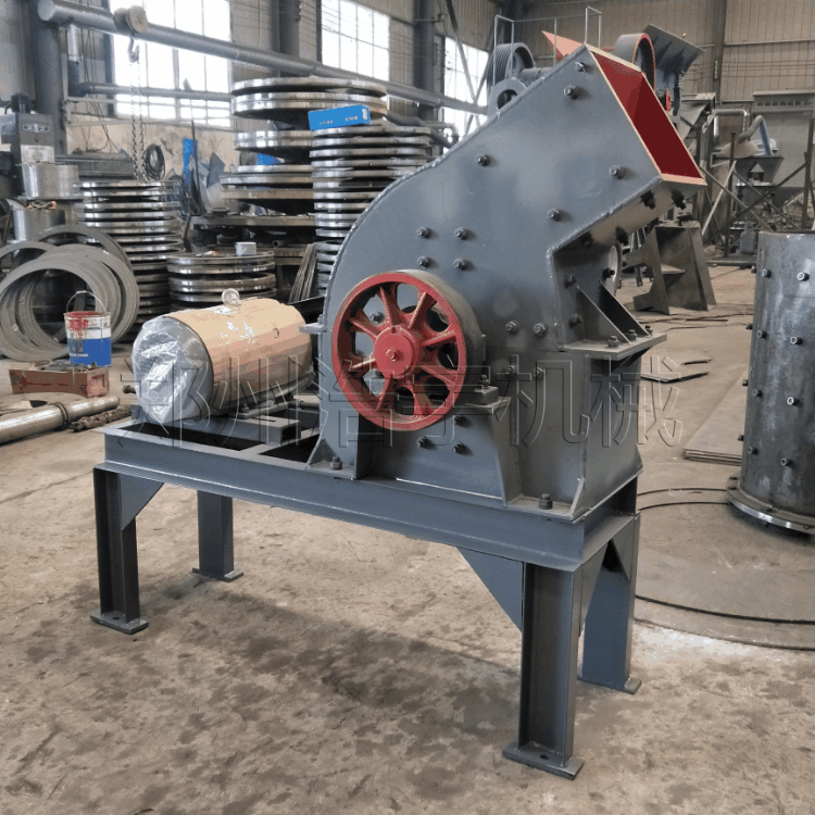 锤式破碎机建筑水泥块粉碎机石料破碎生产线
