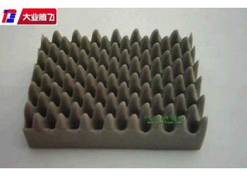 厂家生产大业腾飞机械减震隔音不带胶凹凸海绵