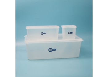 新品PFA保鲜盒方形盒一体成型清洗盒子