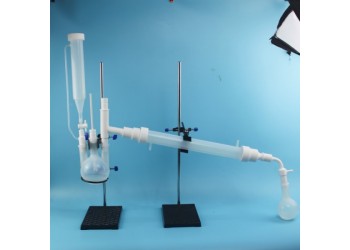 透明四氟反应瓶可搭配四氟冷凝管四氟恒压滴液漏斗等