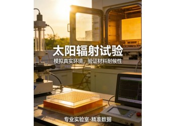 太阳辐射试验气候环境试验中的关键测试环节