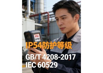 IP54防护等级测试电气柜箱的安全检测报告