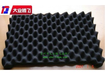 波浪吸音减震海绵垫 防震包装