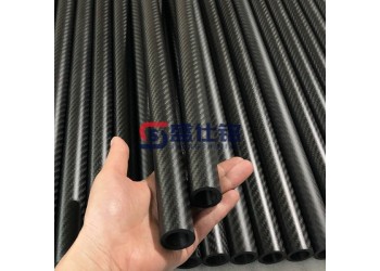 高强度碳纤维圆管 耐高温耐腐蚀 工业机械医疗器械用
