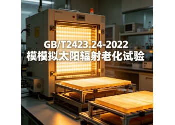 GB/T2423.24-2022模拟太阳辐射老化试验
