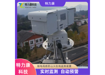 高清视频 AI 输电线路防山火在线监测装置 烟雾火焰智能抓拍