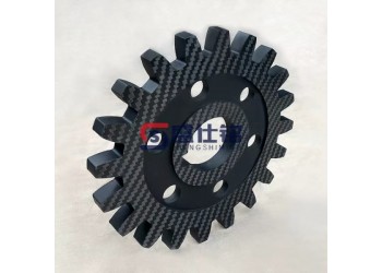 高精度碳纤维齿轮 一体成型 减重低惯性非标异形齿轮加工定做