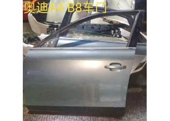 奥迪A4 B8左前门 空调泵 冷凝器 空调管 雨刮连动杆