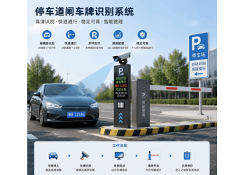 单双通道停车收费系统  物业商场工业园 通用停车管理系统