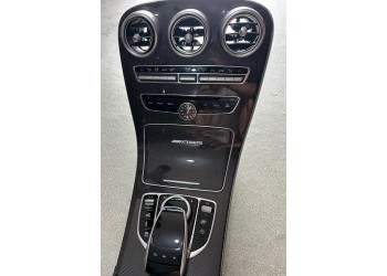 奔驰205 C63 AMG 中控面板 出风口 鼠标 挂挡开关